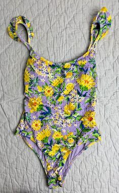 Farm Rio One Piece Bathing Suit, Cheeky, Small, New! Retail $165
